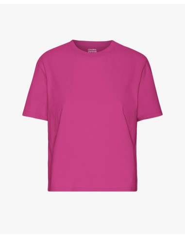 Organic Boxy Crop Tee - Magenta Blaze Amélioration de cerveau avec